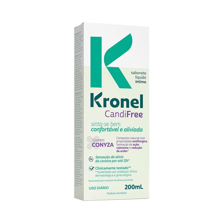 Sabonete Líquido Íntimo Kronel Candifree 200ml