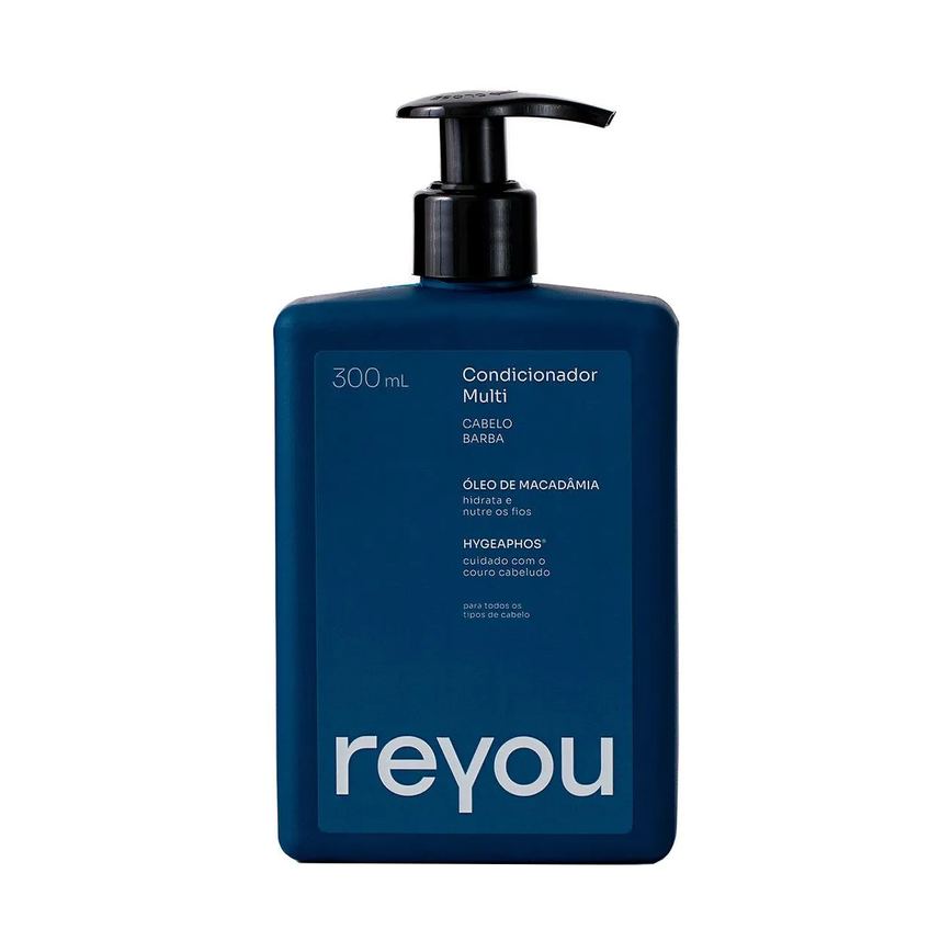 Condicionador Masculino Reyou Multi Cabelo e Barba 300ml