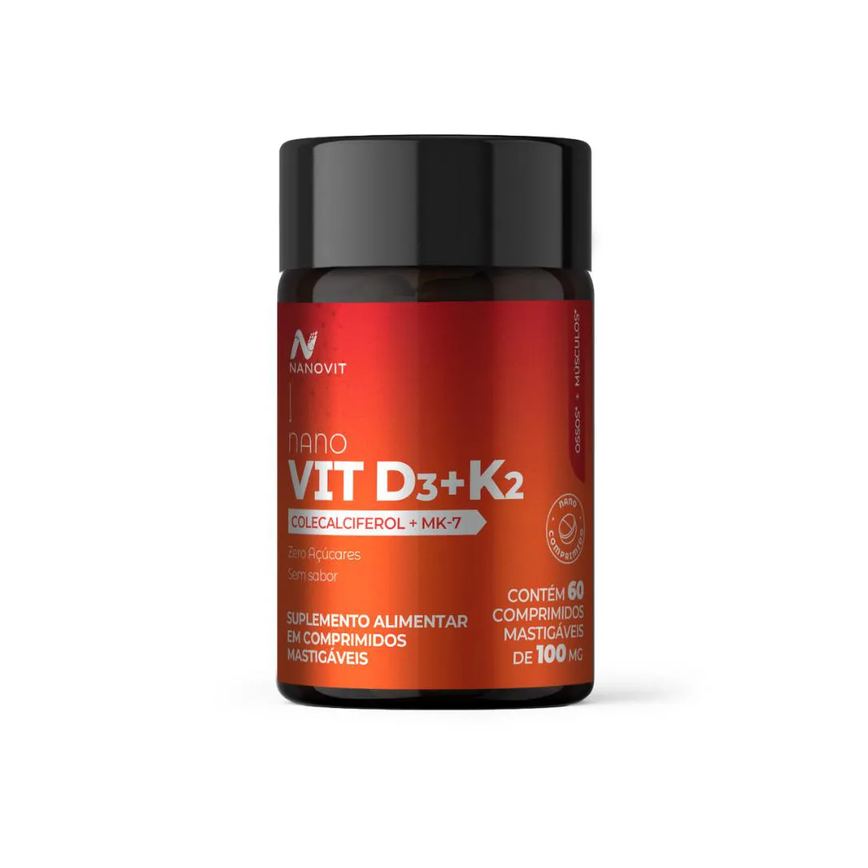 Vitamina D3 + K2 60 Nanocomprimidos - Nanovit