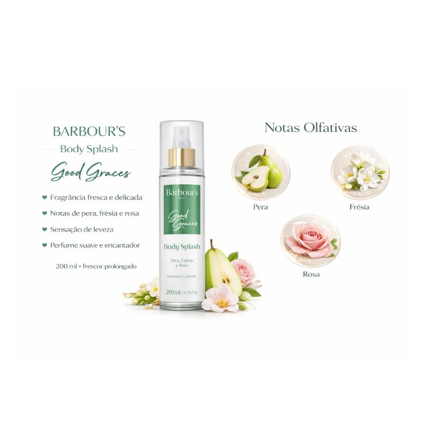 Body Splash Barbous Beauty Good Graces 200ml