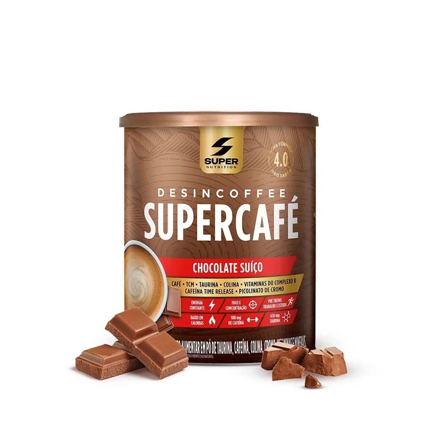 Supercafé - 220G Chocolate Suiço - Desinchá
