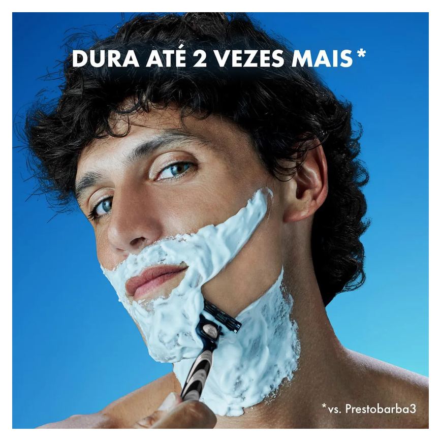 Carga para Aparelho de Barbear Gillette Mach3 com 2 unidades