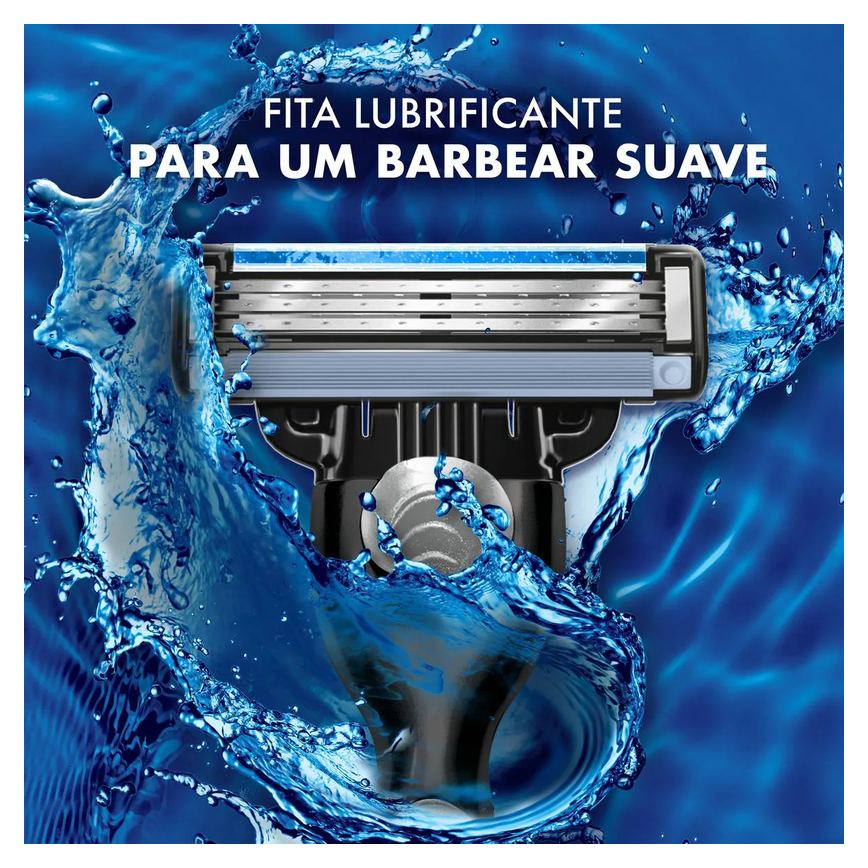 Carga para Aparelho de Barbear Gillette Mach3 com 2 unidades