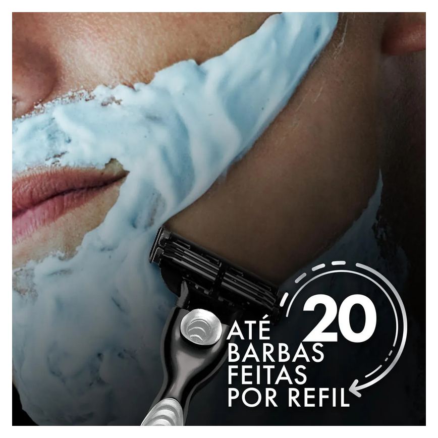 Carga para Aparelho de Barbear Gillette Mach3 com 2 unidades