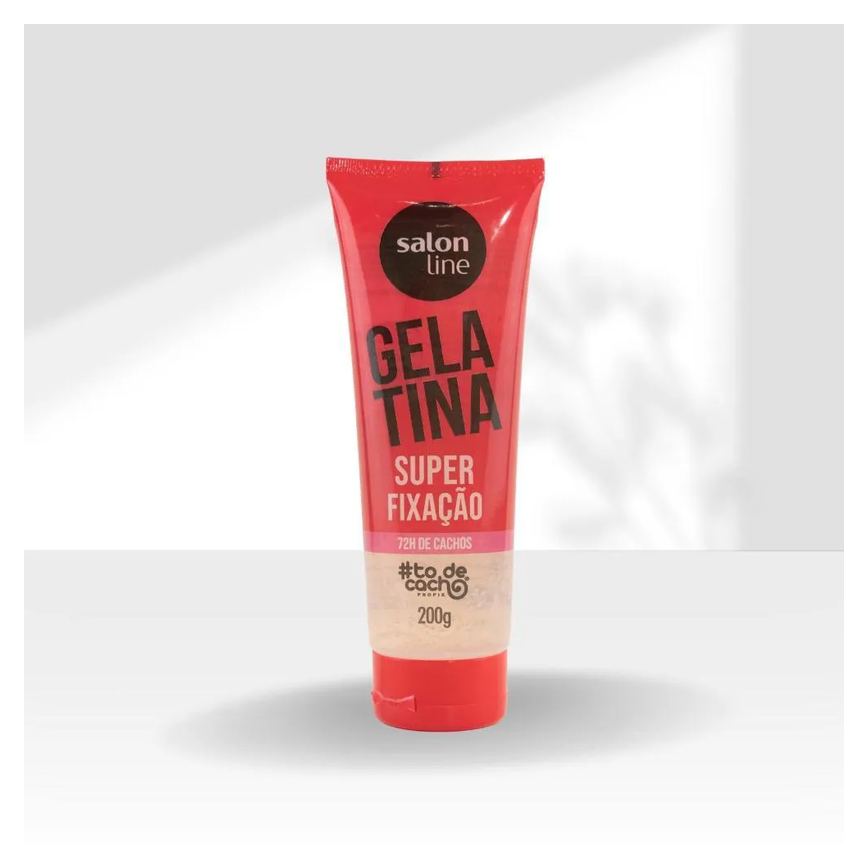 Gelatina Capilar Salon Line Super Fixação Cachos Definição 200 Ml