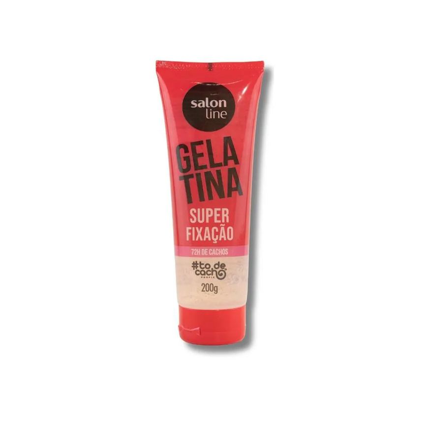 Gelatina Capilar Salon Line Super Fixação Cachos Definição 200 Ml
