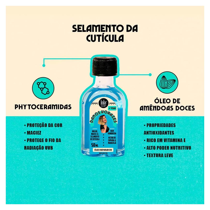Óleo Reparador Lola Danos Vorazes 50ml