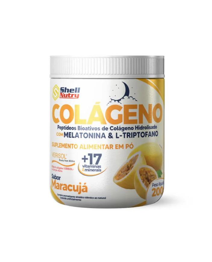 Colágeno Verisol em Pó Sabor Maracujá 200G Shell Nutry
