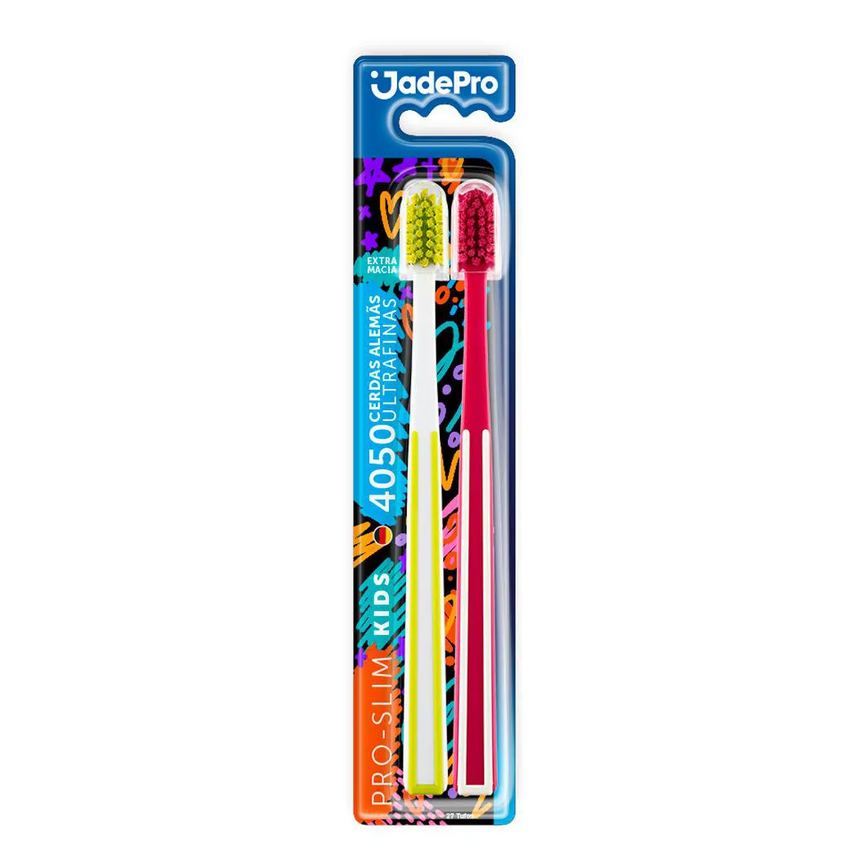 Escova Dental Infantil Pro-Slim Kids 4050 Extramacia Jadepro
