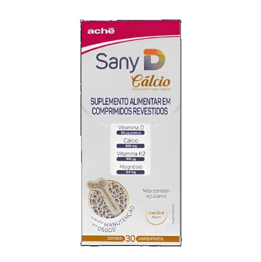 Sany D Cálcio C/30 Comprimidos Revestidos - Aché