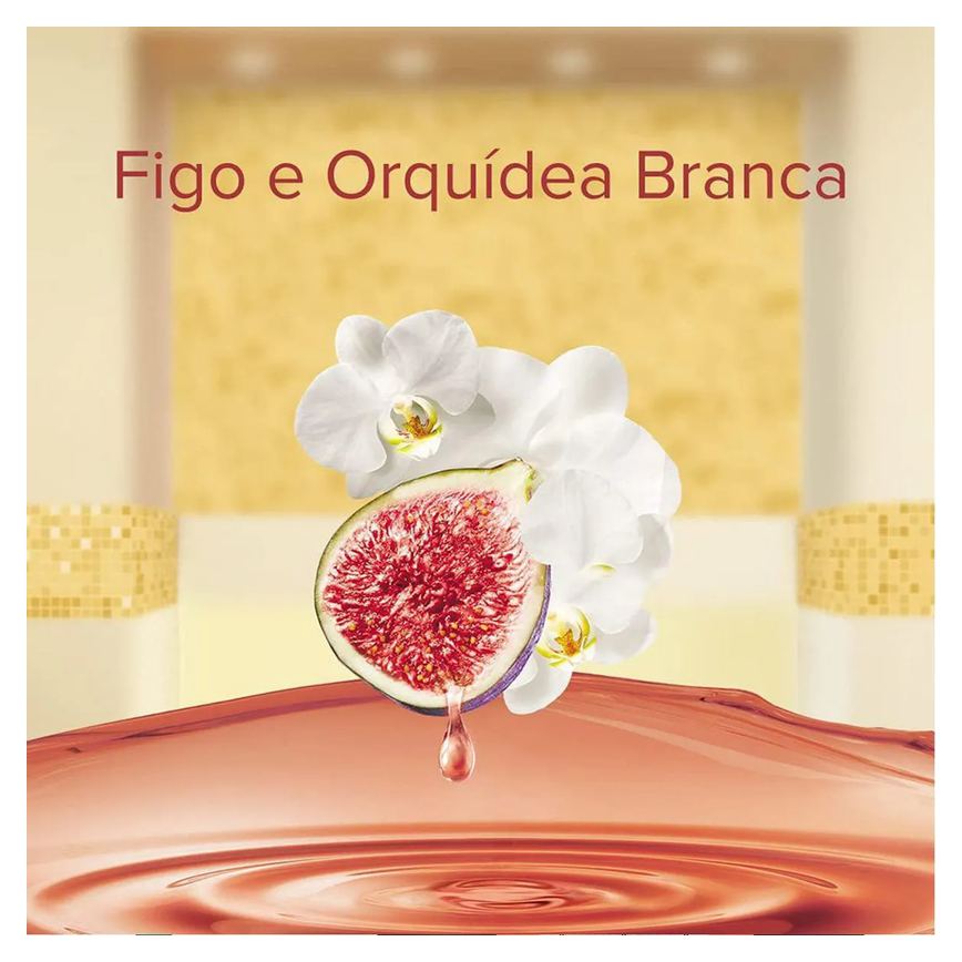 Sabonete Líquido Corporal Palmolive Luminous Oils Figo e Orquídeas Brancas Refil 200ml