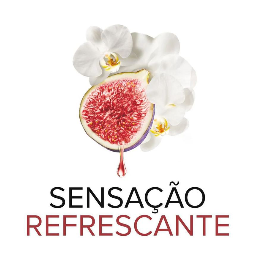 Sabonete Líquido Corporal Palmolive Luminous Oils Figo e Orquídeas Brancas Refil 200ml