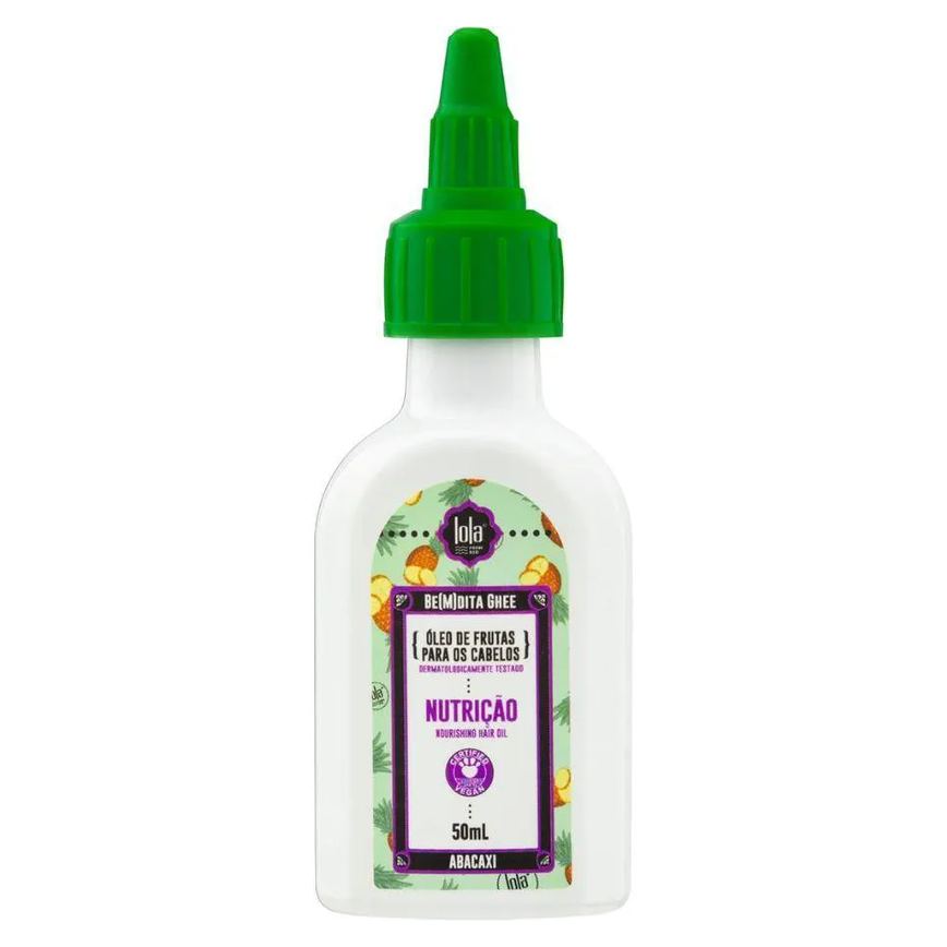 Óleo Capilar Nutrição Be(M)Dita G H e e Abacaxi 50Ml - Lola
