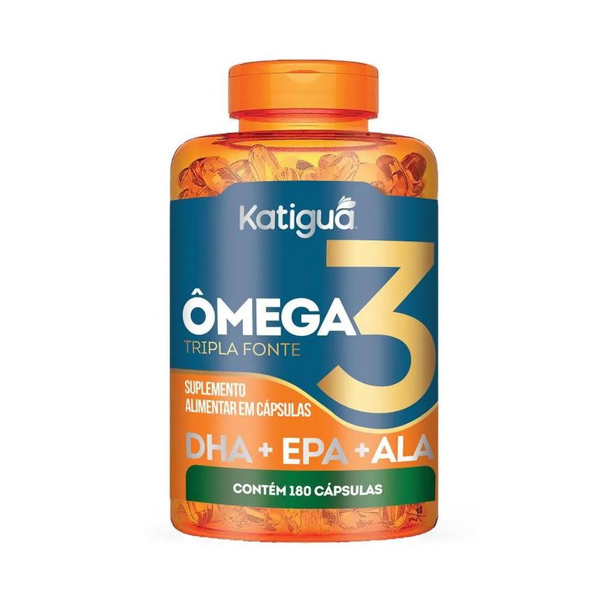 Ômega 3 Tripla Fonte 1000mg - 180 Caps - Katiguá