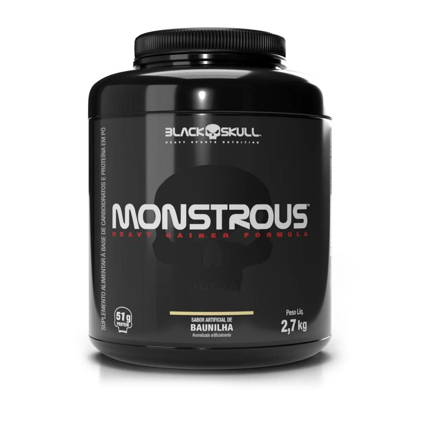 Hipercalórico Monstrous - 6lb - 2,7kg Baunilha