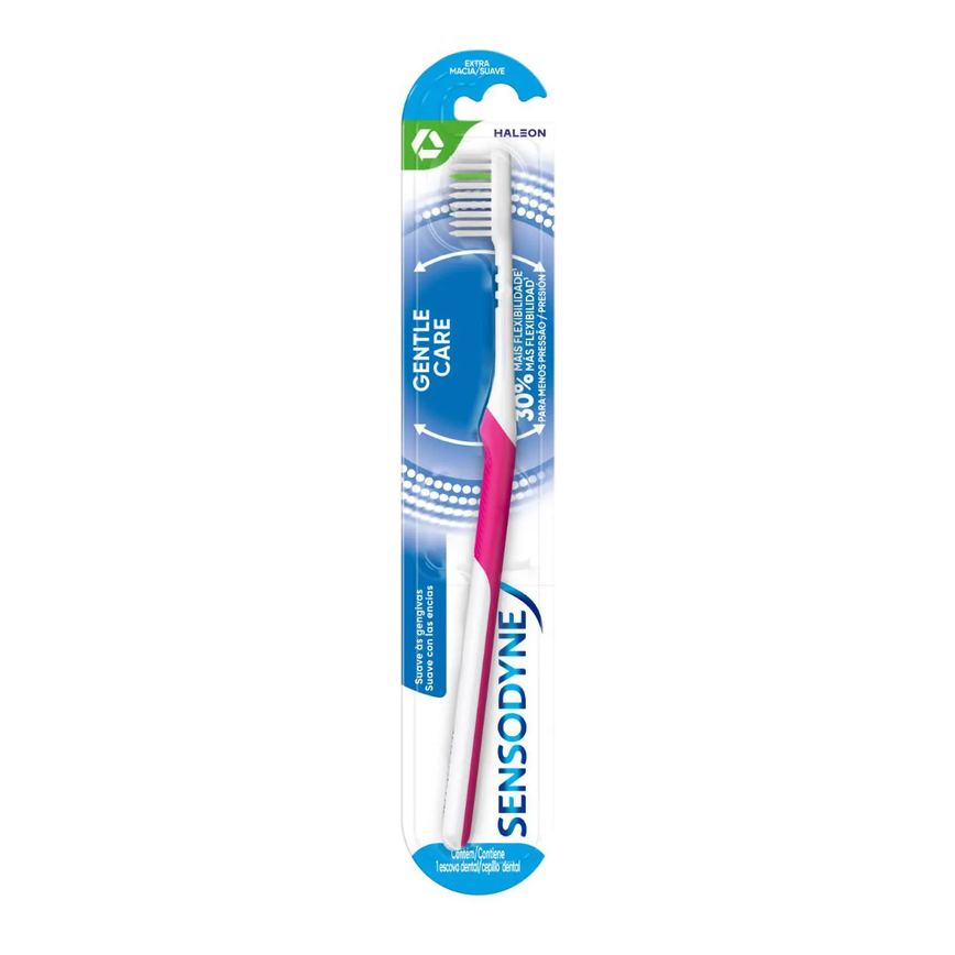 Escova de Dente Sensodyne Gentle Extra Macia com 1 unidade