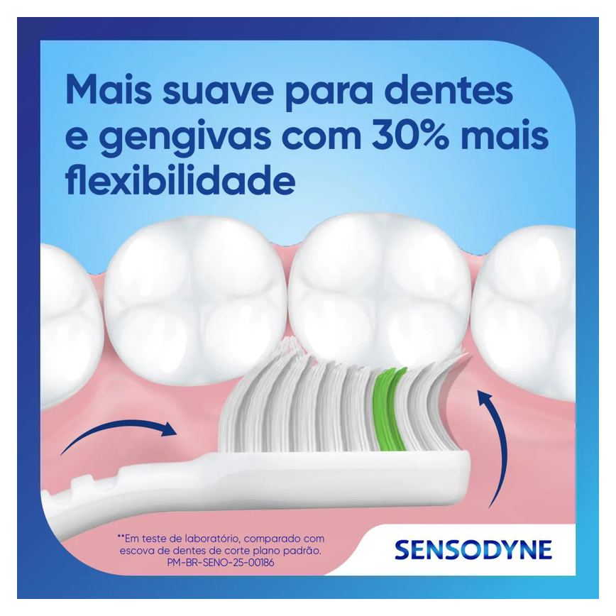 Escova de Dente Sensodyne Gentle Extra Macia com 1 unidade