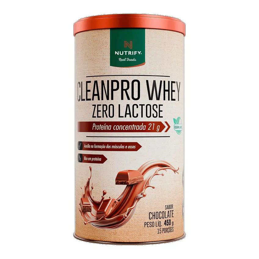 Cleanpro Whey - Zero Lactose (450g) - Sabor: Chocolate