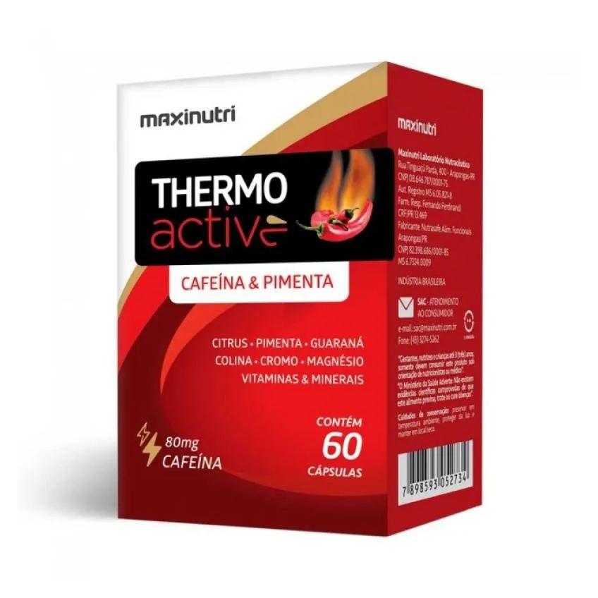 Thermo Active (60 Caps) - Padrão: Único