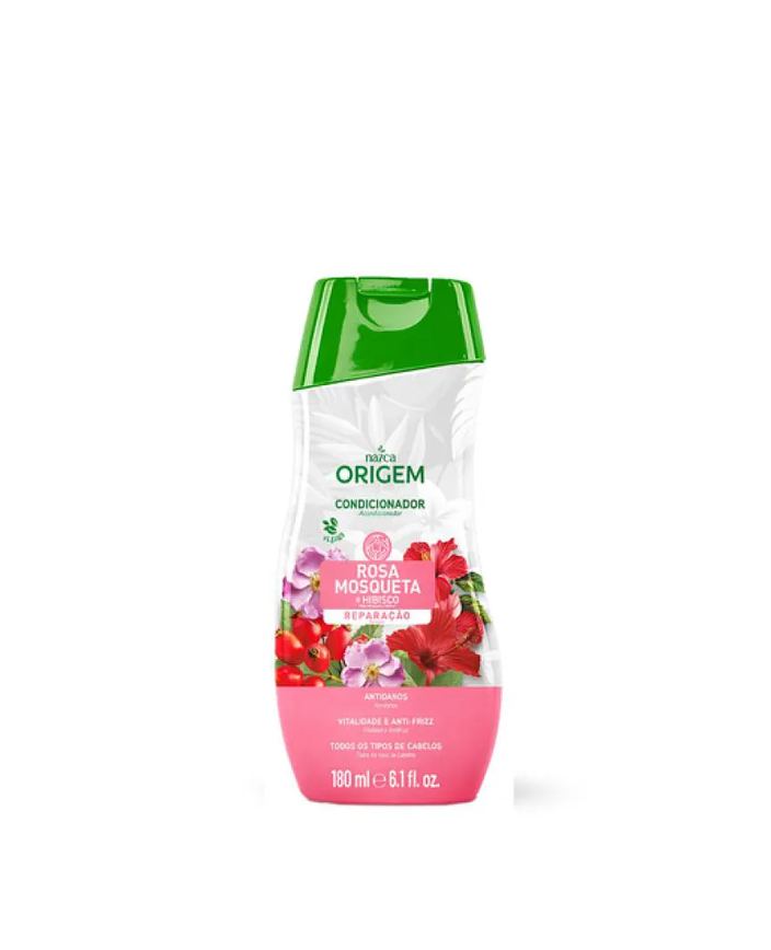 Condicionador Rosa Mosqueta e Hibisco Origem 180ml Nazca