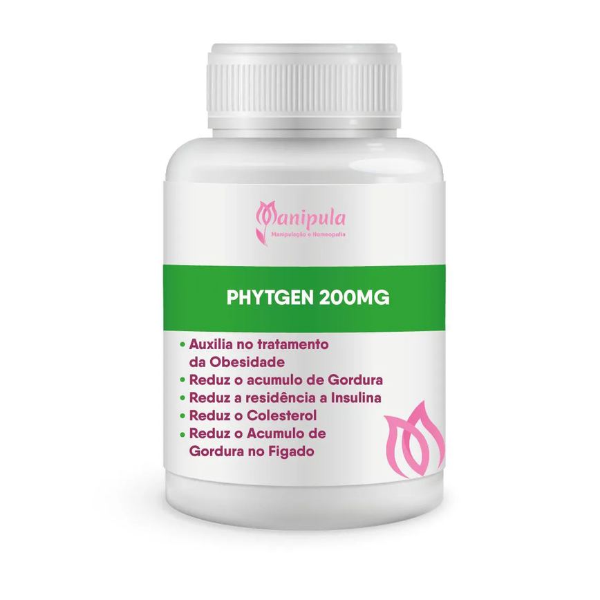 Suplemento Natural PhyTgen 200mg 30 doses