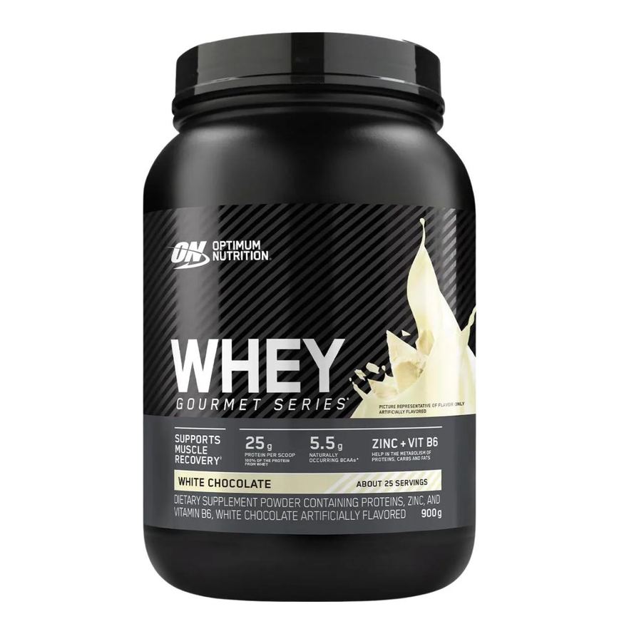 Whey Protein Gourmet Gold 900g Optimum Nutrition Chocolate Branco