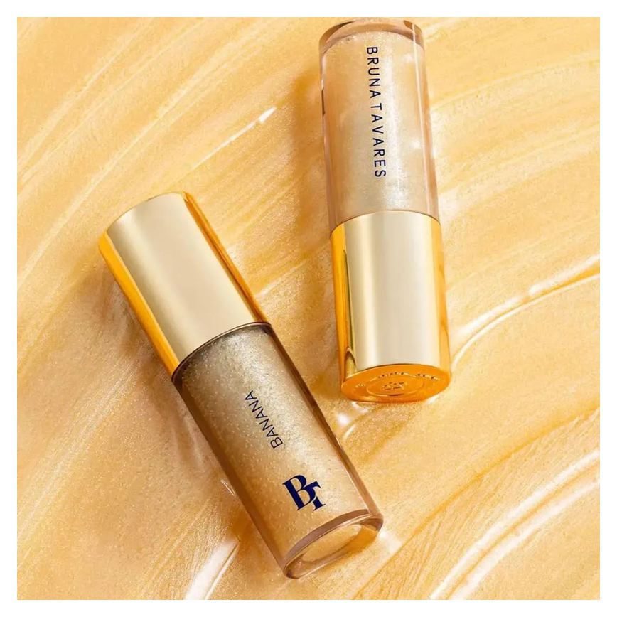 Gloss Labial Bruna Tavares BT Jelly Oil 6ml- Banana