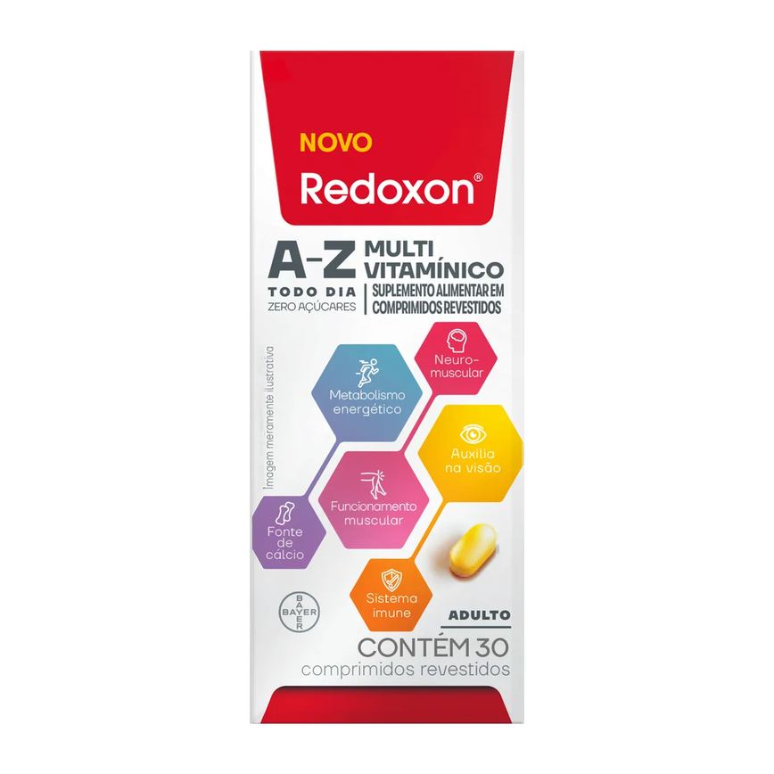 Multivitamínico Redoxon A-Z 30 Comprimidos