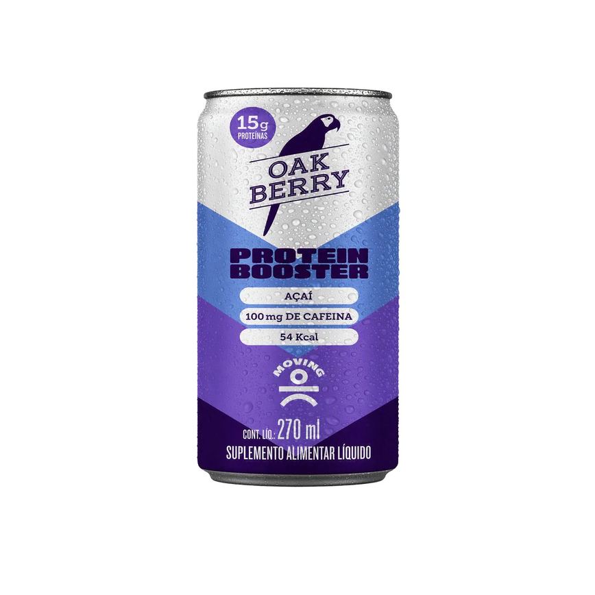 Bebida Proteica Moving Oak Berry Protein Booster Açai 270ml