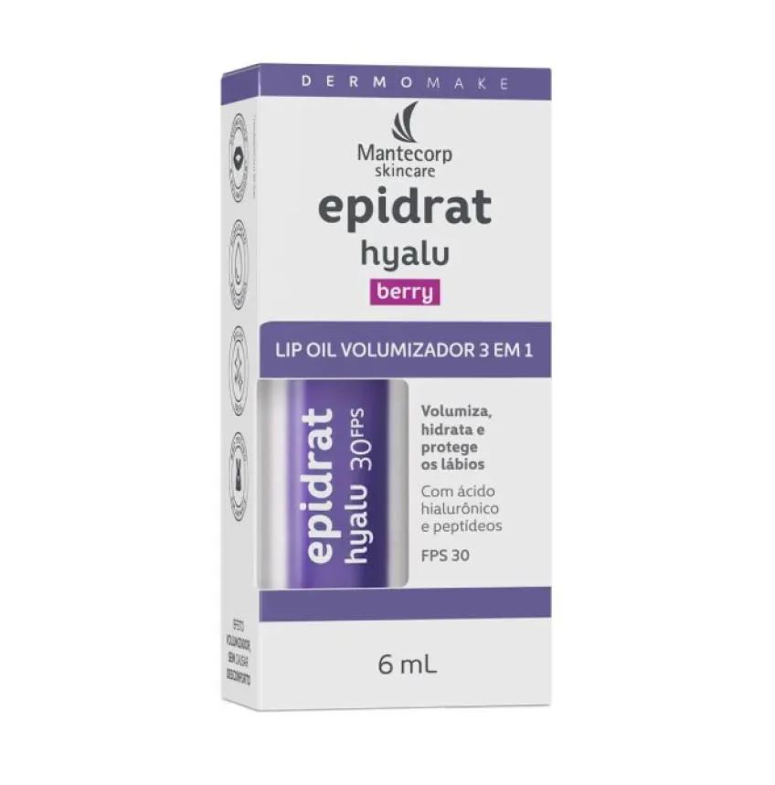Epidrat Hyalu Lip Oil Berry 6ml