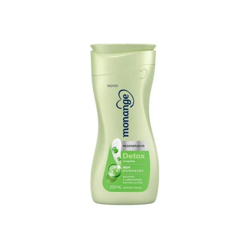 Hidratante Monange Detox Capim-Limão & Gengibre Todas as Peles com 200ml