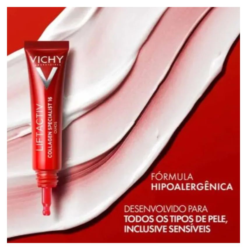 Liftactiv Collagen Specialist 16 Creme para Olhos Vichy 15ml