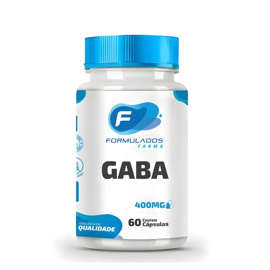 Gaba 400mg 60 cápsulas - Formulados Farma