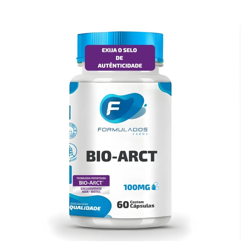 Bio-arct 100mg com Selo de Autenticidade - 60 cápsulas