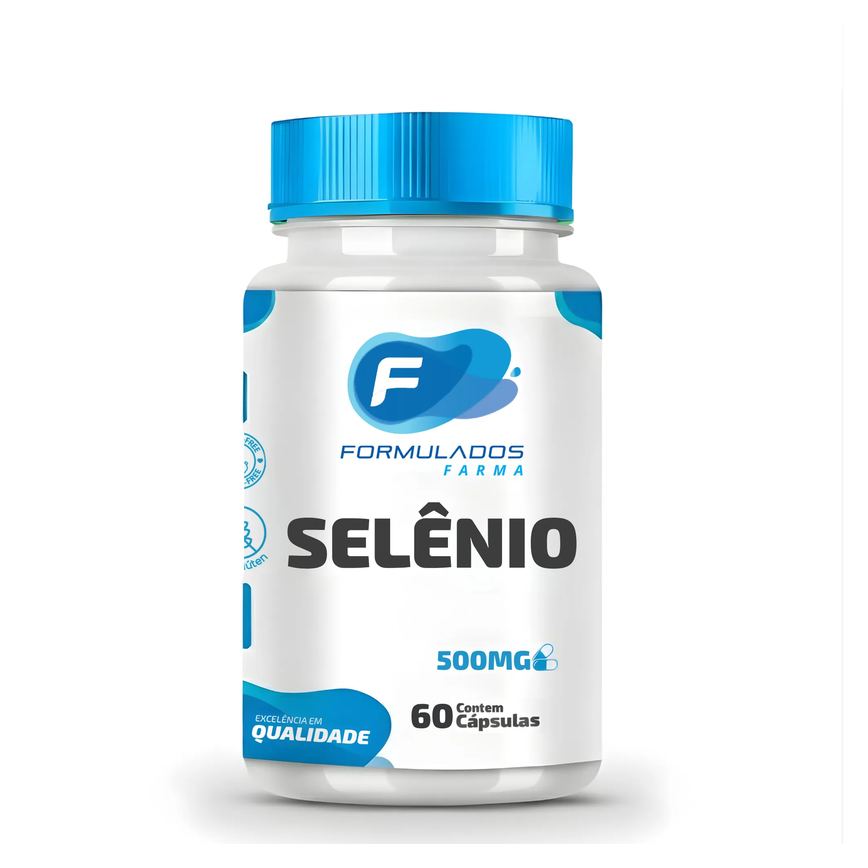 Selênio 500mg 60 cápsulas