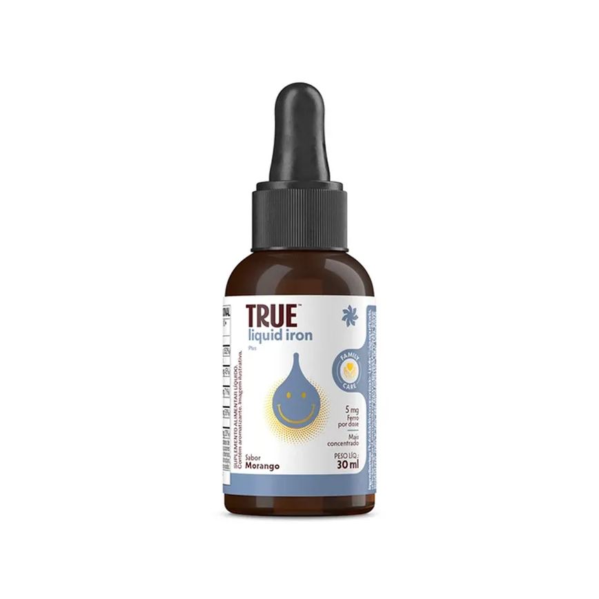 Family Care Liquid Iron Plus For Baby & Kids 30ml Sabor Morango - True Source