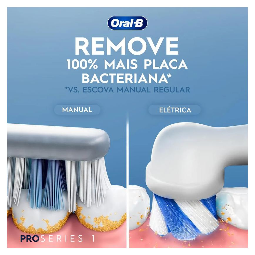 Escova de Dente Elétrica Oral-B PRO Series 1 220V 1 unidade