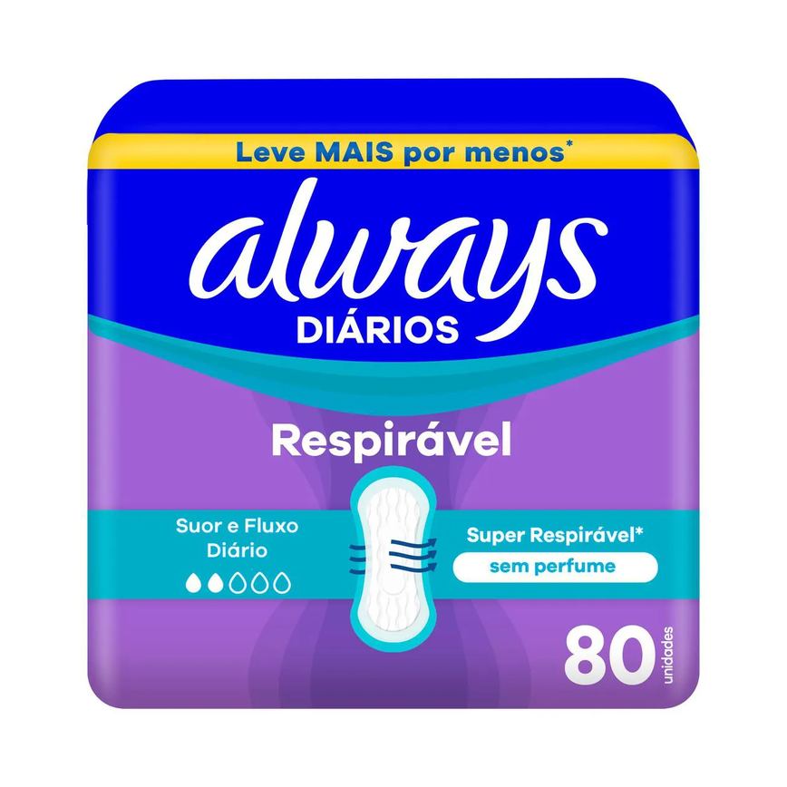 Absorvente Always Noites Tranquilas Seca com Abas 8 unidades