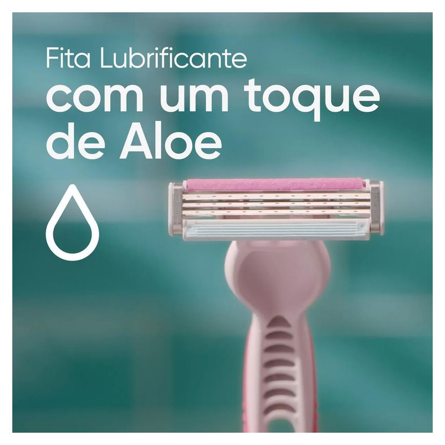 Aparelho de Depilação Gillette Venus Suave com 2 Unidades