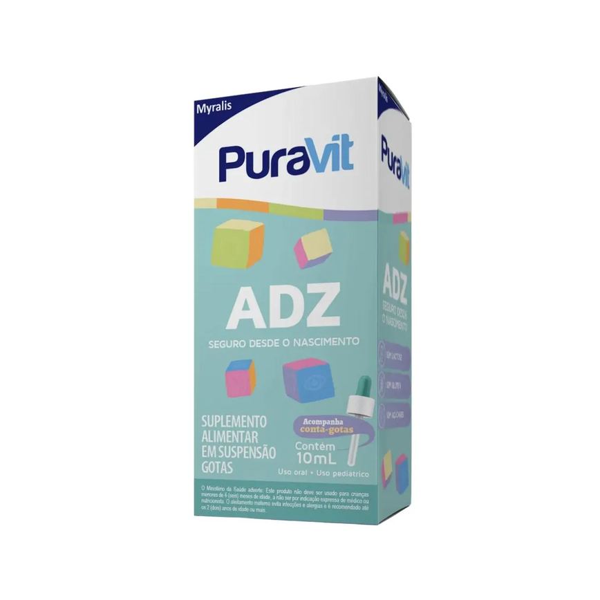Suplemento Alimentar Puravit Adz 10ml