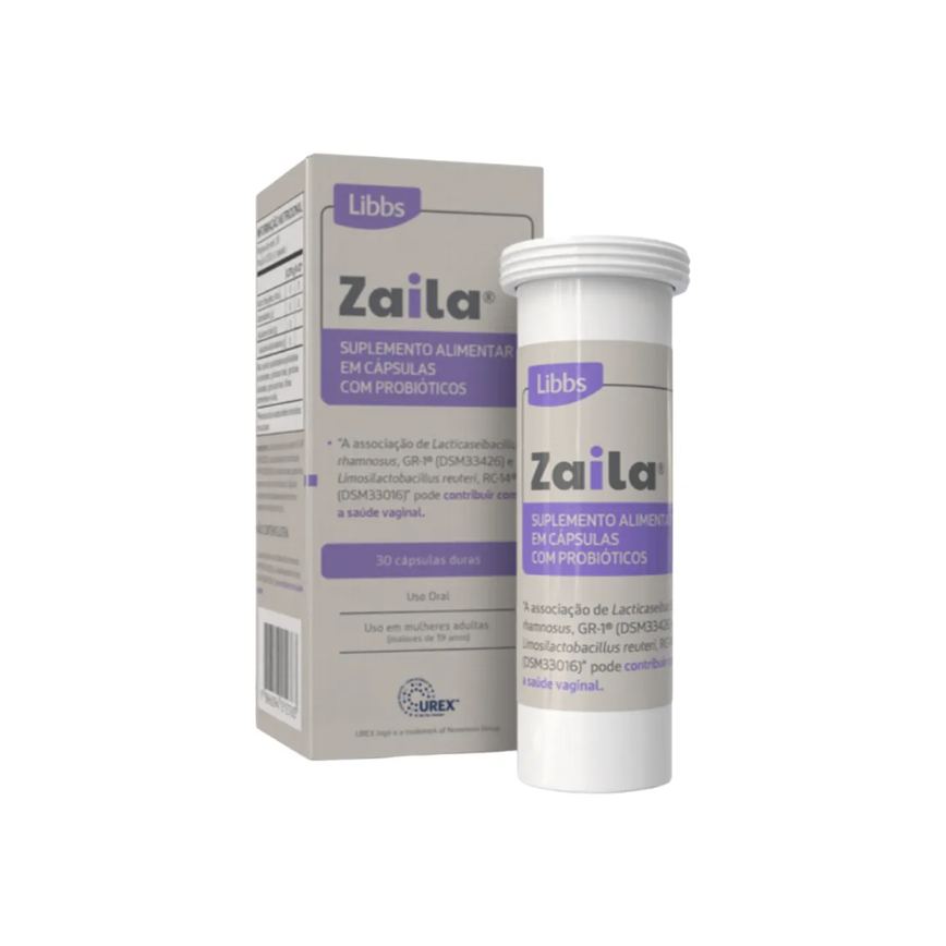 Probiótico Zaila 30 Cápsulas