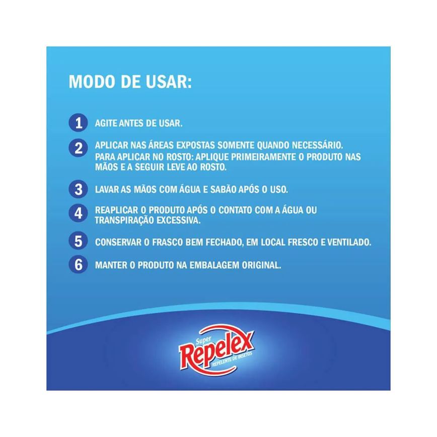 Repelente Super Repelex Loção 200ml