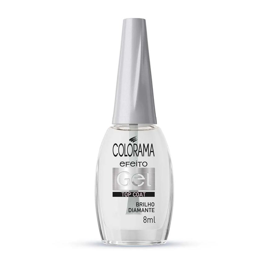 Esmalte Top Coat Dailus Efeito Gel 8ml - Top Glass