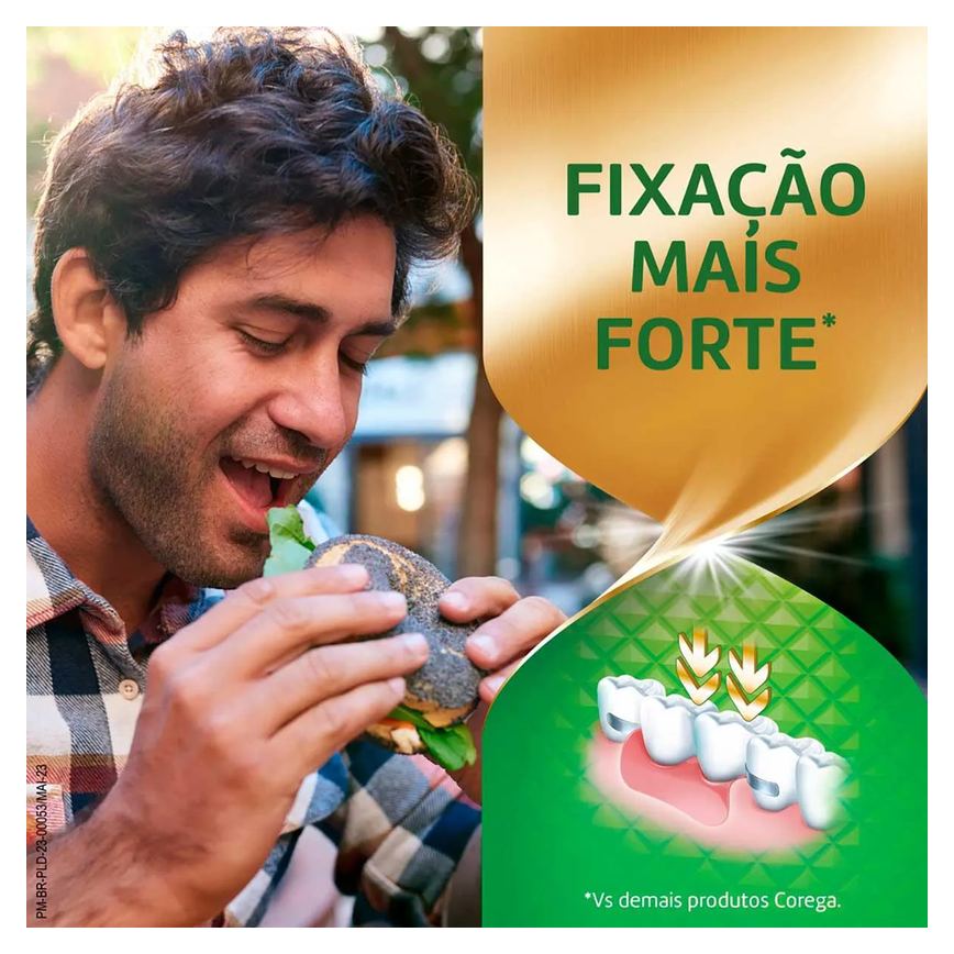 Creme Fixador de Dentadura Ultra Corega Max Fixação e Refrescância Menta 40g