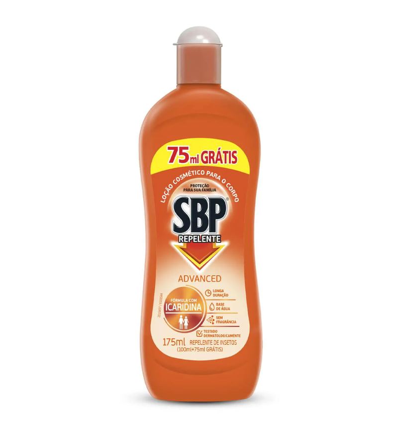 Repelente SBP Advanced Loção 175ml