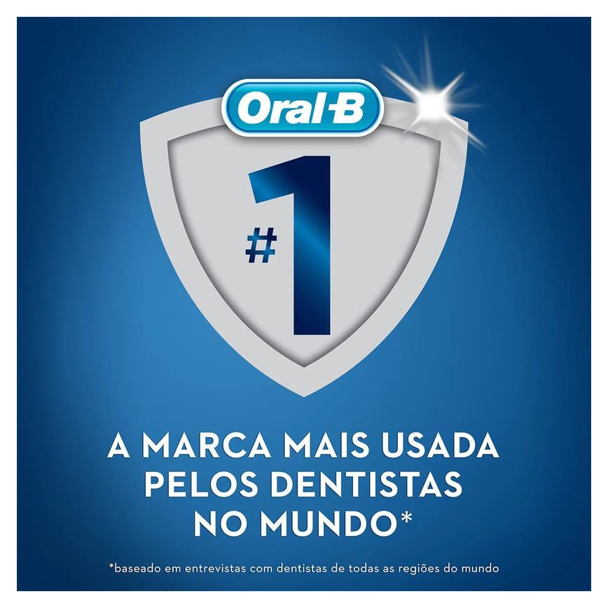 Escova de Dente Oral-B 123 Limpeza Brilhante Média 3 unidades