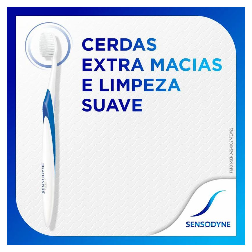 Kit Escova de Dente Sensodyne Gentle Suave às Gengivas 2 unidades