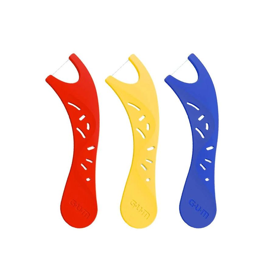 Flosser Infantil para Limpeza dos Dentes G.U.M Patrulha Canina com 40 unidades