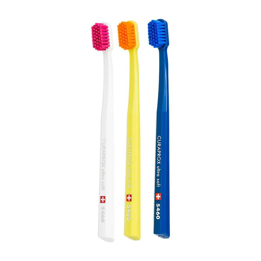 Escova de Dente Curaprox Ultra Soft 5460 - 3 unidades