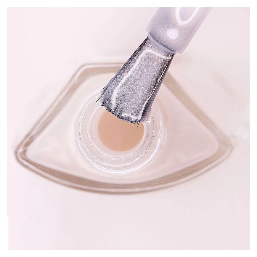 Esmalte Risqué Diamond Gel Branco Camafeu Hipoalergênico com 9,5ml